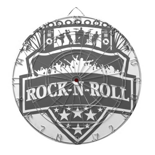 rock_n_roll Band Dart Board