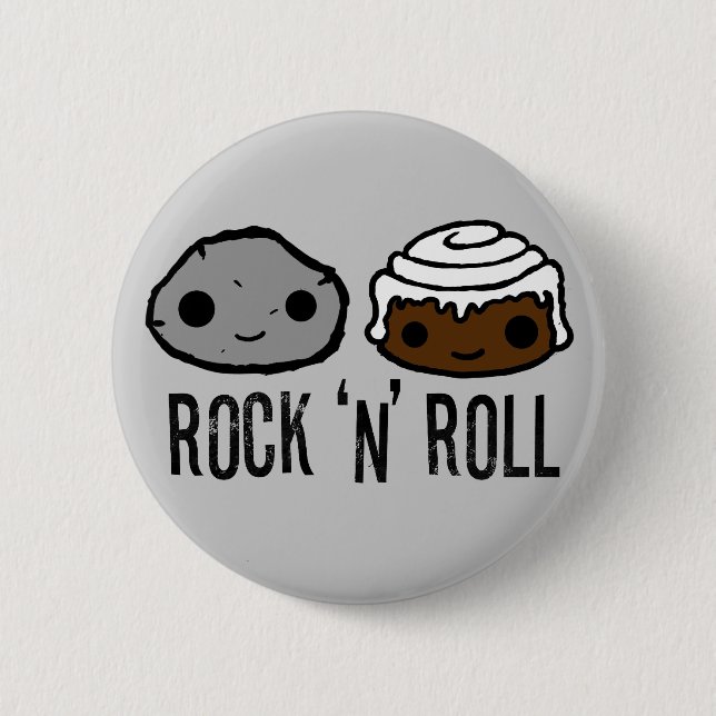 Rock 'N' Roll Button (Front)