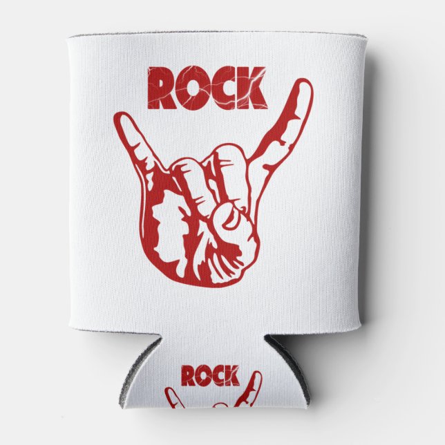 Rock n roll can cooler (Front)