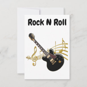 Rock N Roll Card