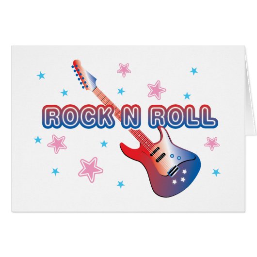 Rock N Roll Cards (Front Horizontal)