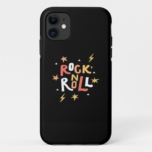 rock n roll iPhone 11 case