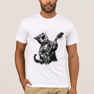 Rock n Roll Cat T-Shirt
