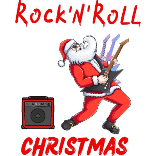 Rock_N_Roll Christmas T_Shirt
