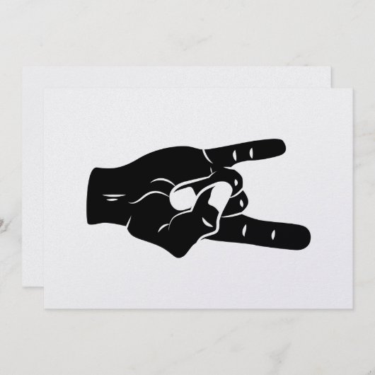 Rock n Roll Devil Horns (Front/Back)