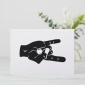 Rock n Roll Devil Horns (Standing Front)