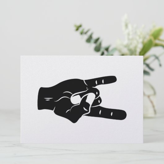 Rock n Roll Devil Horns (Standing Front)