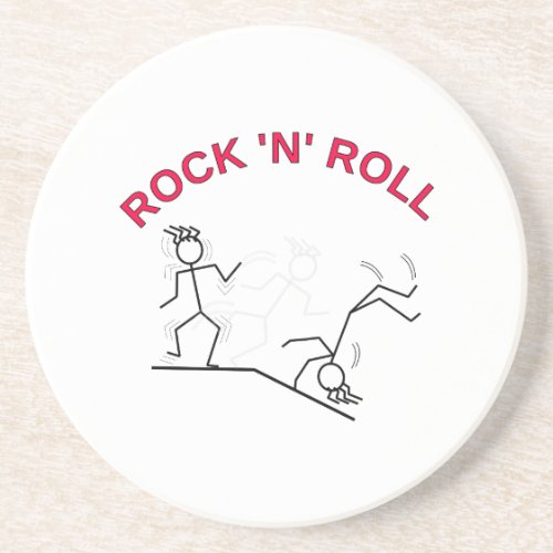 Rock N Roll Drink Coaster