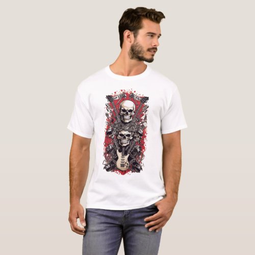 Rock n Roll Festival Design T_Shirt