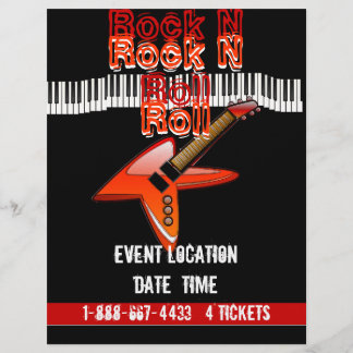 Rock N Roll Flyer