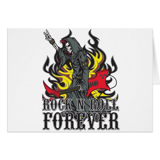 Rock N Roll Forever Cards (Front Horizontal)