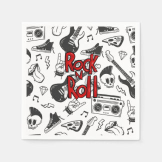 Rock N Roll Forever Napkins