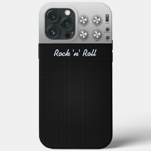 Rock n Roll Guitar Amplifier iPhone 13 Pro Max Case