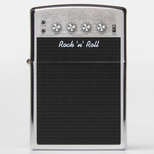 Rock n Roll Guitar Amplifier Zippo Lighter