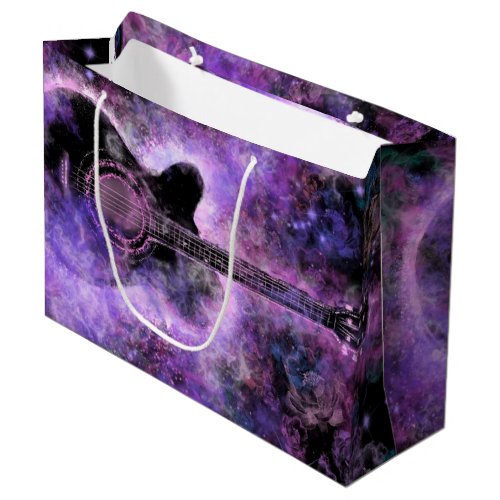 Rock N Roll Guitar Gift Bag Rock Music