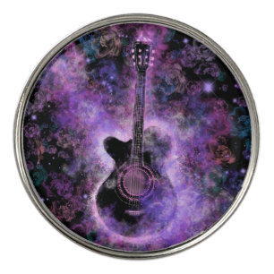 Rock N Roll Guitar Golf Ball Marker Hot Rock Music