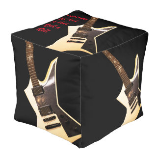 Rock n Roll Guitar Pouf