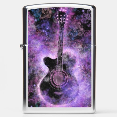 Rock N Roll Guitar Zippo Lighter Rock Music Gift