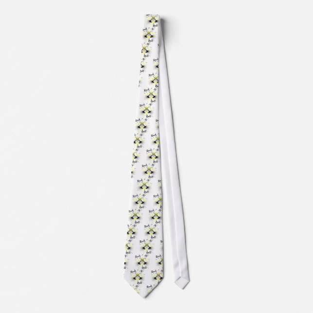 Rock n Roll Guitars Neck Tie (Front)