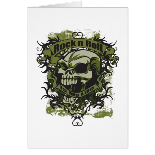Rock n Roll is my Life Cards (Front)