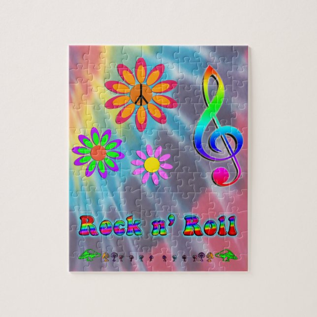 Rock n' Roll Jigsaw Puzzle (Vertical)