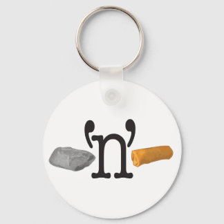Rock n Roll Keychain