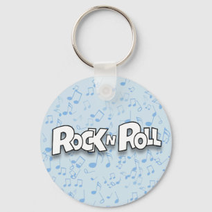 Rock N Roll Keychain