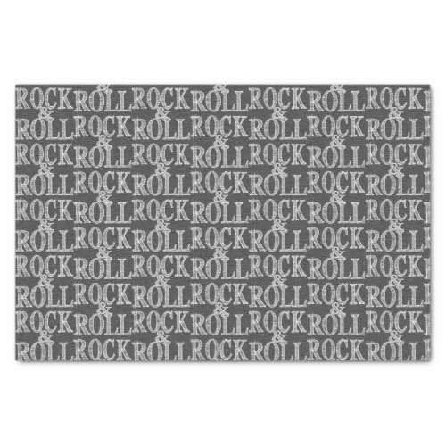 Rock n roll leather chalk tissue paper