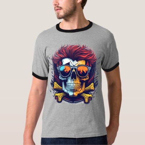 rock n roll meets rebellious style T_Shirt