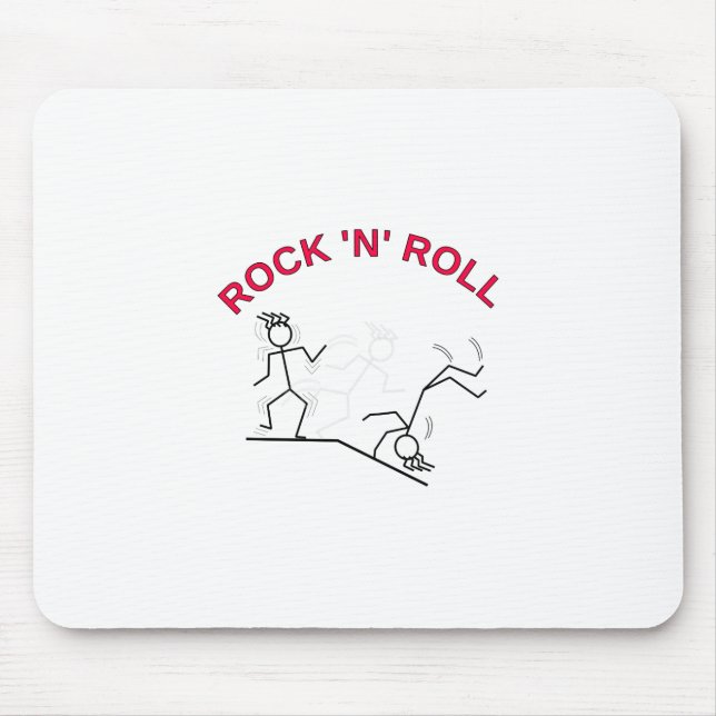 Rock 'N' Roll Mouse Pad (Front)