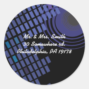 Rock n Roll Musical Bar Bat Mitzvah Reply sticker