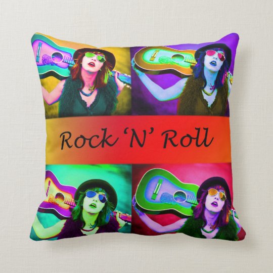 Rock 'n' Roll Pillow
