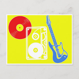 Rock 'n' Roll Postcard
