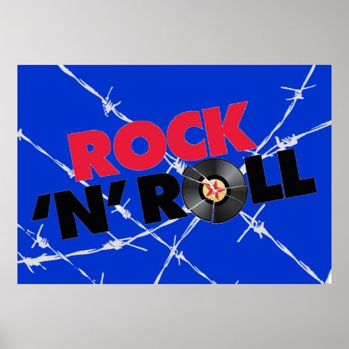 Rock N Roll Poster