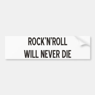Rock 'n' Roll Products & Designs! Bumper Sticker