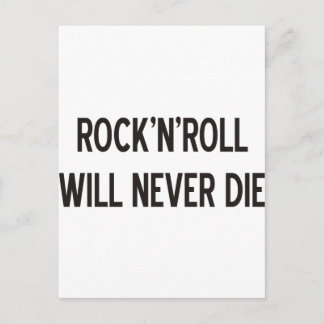 Rock 'n' Roll Products & Designs! Postcard