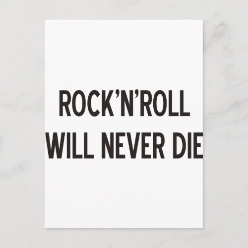 Rock n Roll Products  Designs Postcard