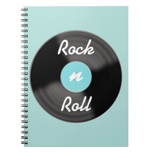 Rock N Roll Record Notebook (Front)