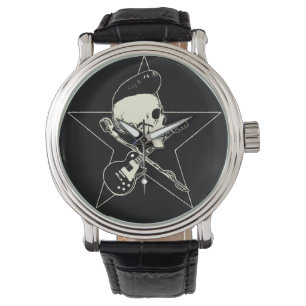 Rock-n-Roll Skull Watch
