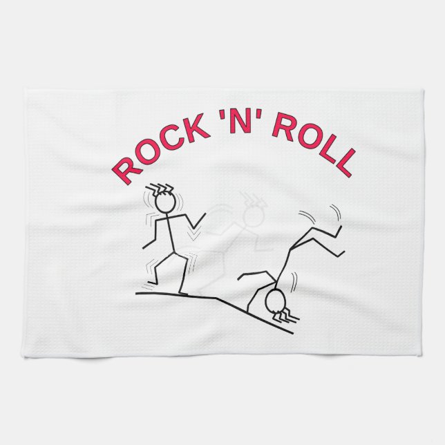 Rock 'N' Roll Towel (Horizontal)