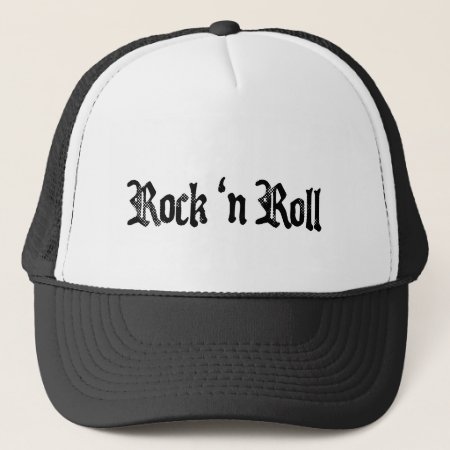 Rock N Roll Trucker Hat