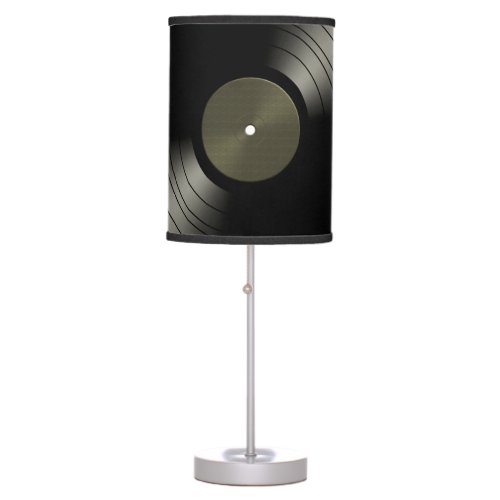 Rock n Roll Vinyl Record Album Table Lamp