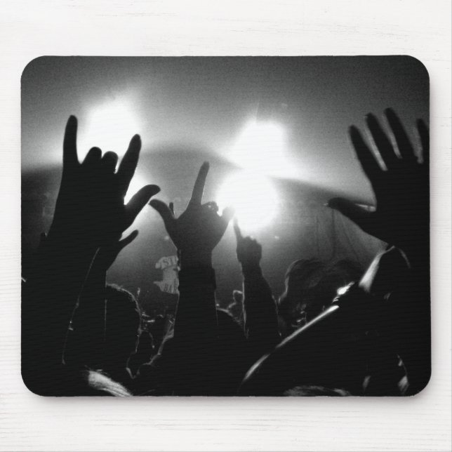 Rock N'Roll Mouse Pad (Front)