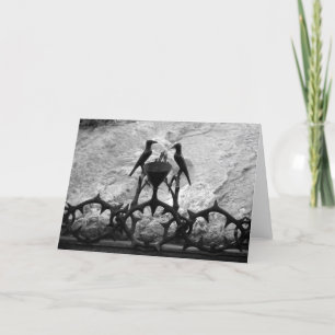 Rock of Agony, Jerusalem, Israel - B&W card