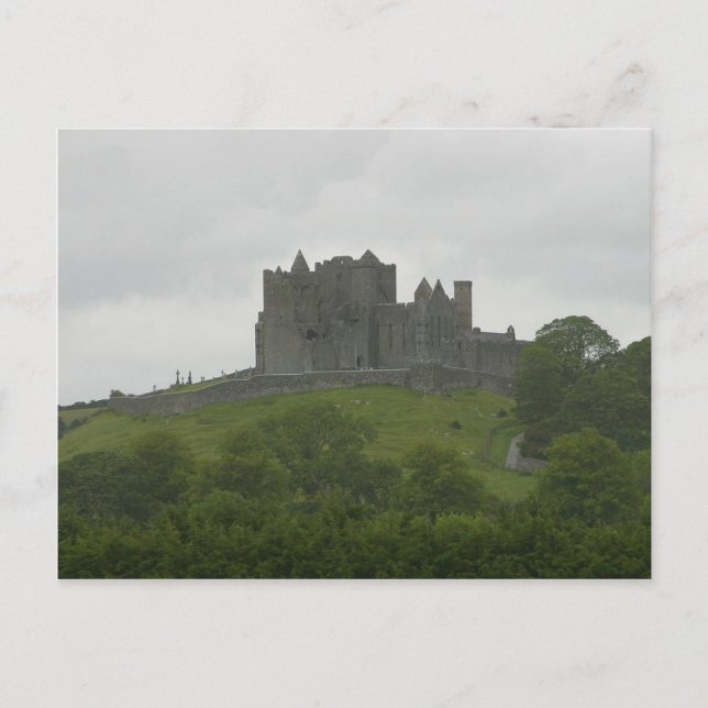 Rock Of Cashel Castles Ruins Ireland Postcard (Front)
