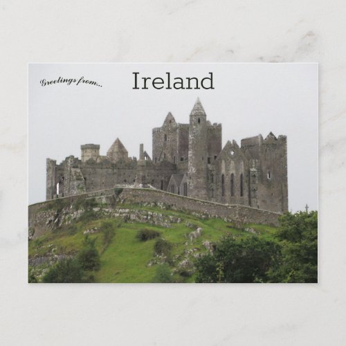 Rock of Cashel County Tipperary Ireland Postcard