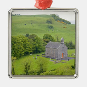 Rock of Dunamase, Ireland. Views of and around Metal Ornament