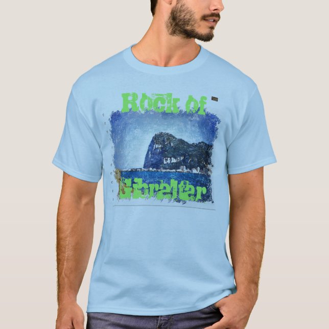 Rock of Gibraltar Home T-Shirt (Front)