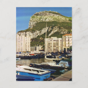 Rock of Gibraltar Postcard