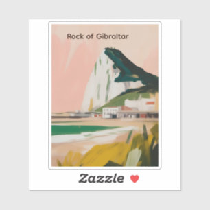 Rock of Gibraltar Sticker